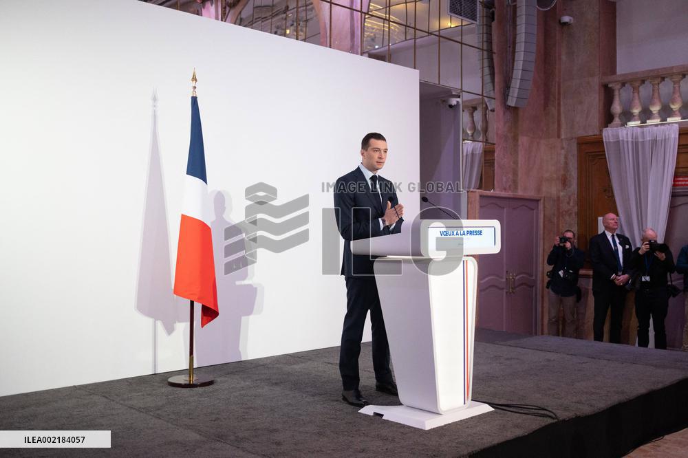 Rassemblement National New Year address - Paris