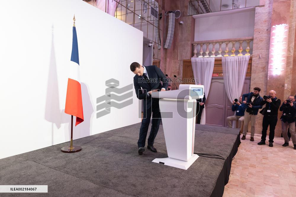 Rassemblement National New Year address - Paris