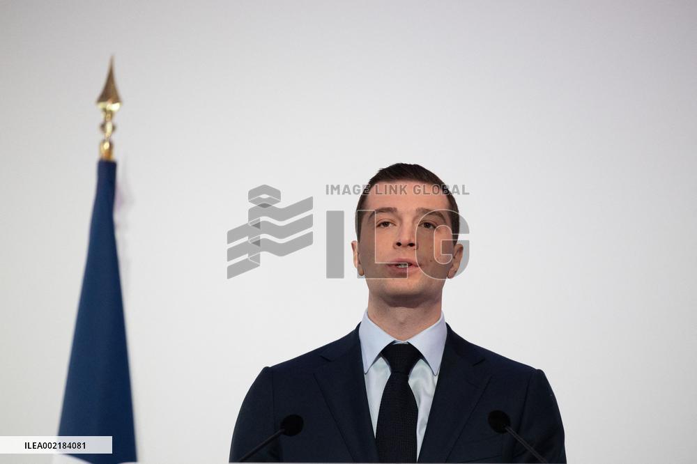 Rassemblement National New Year address - Paris