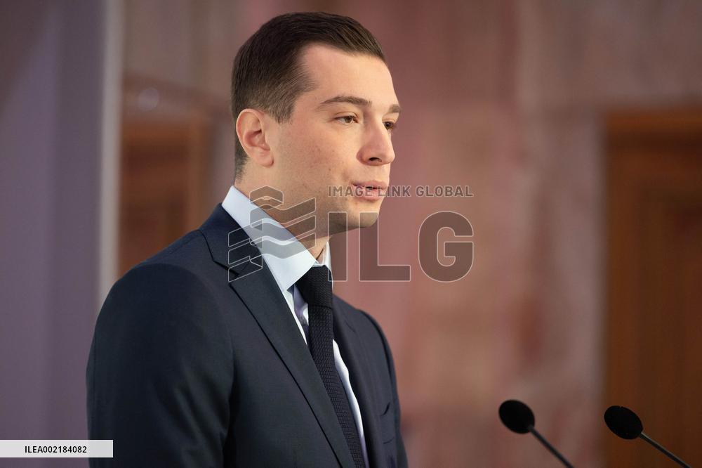 Rassemblement National New Year address - Paris