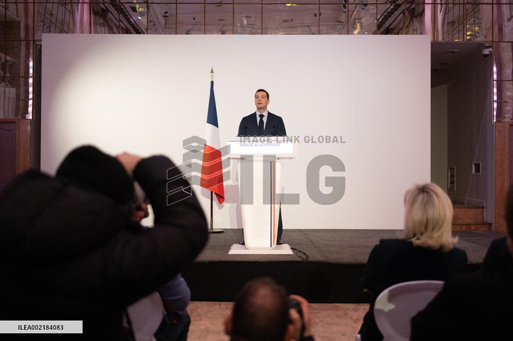 Rassemblement National New Year address - Paris