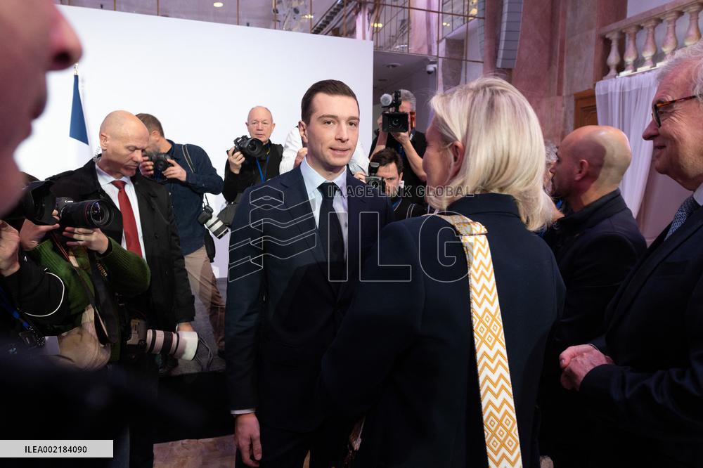 Rassemblement National New Year address - Paris