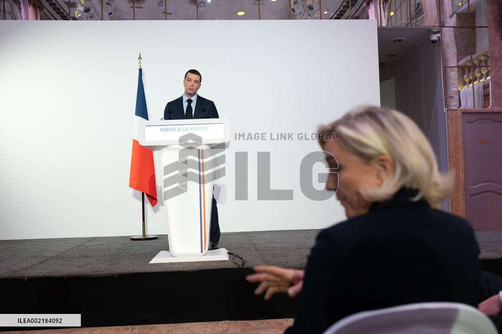 Rassemblement National New Year address - Paris