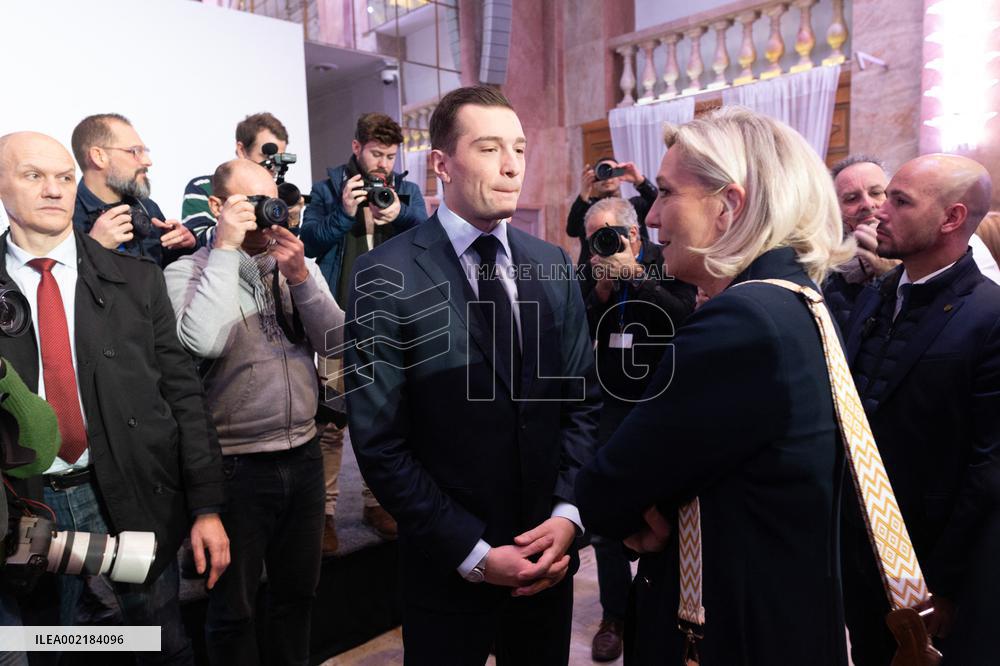 Rassemblement National New Year address - Paris