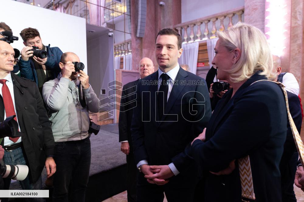 Rassemblement National New Year address - Paris