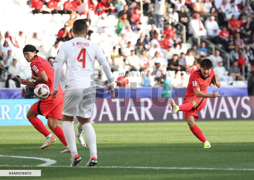 (SP)QATAR-DOHA-FOOTBALL-AFC ASIAN CUP-GROUP E-KOR VS BHR