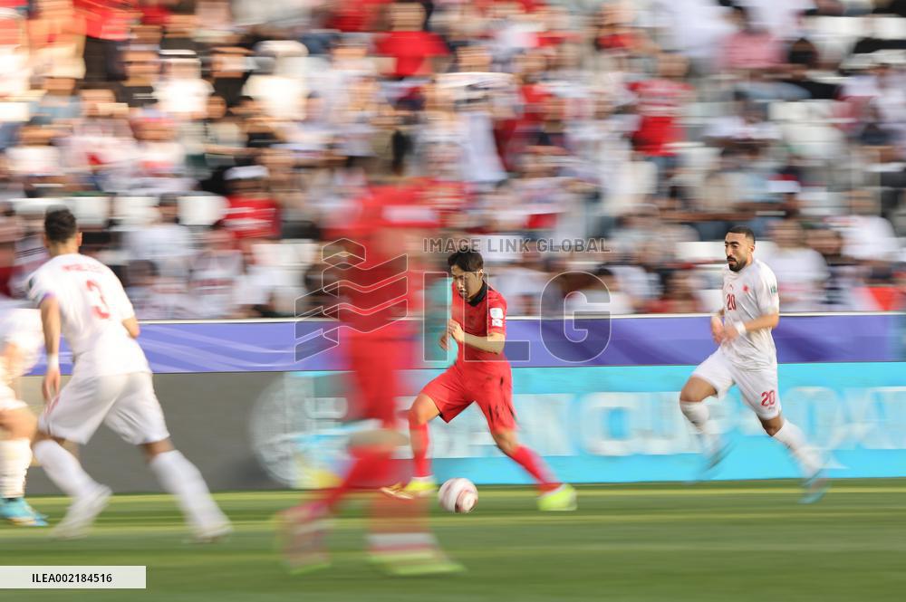 (SP)QATAR-DOHA-FOOTBALL-AFC ASIAN CUP-GROUP E-KOR VS BHR