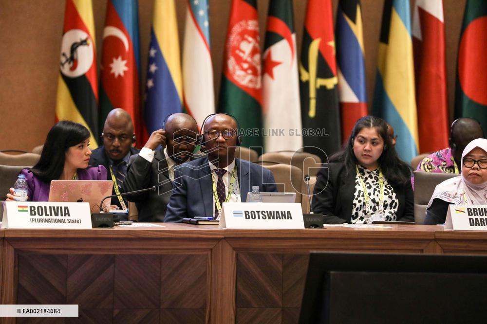 UGANDA-KAMPALA-NAM-SENIOR OFFICIALS-MEETING