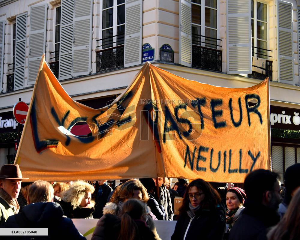 Protest against the closure of preparatory classes for the grandes ecoles