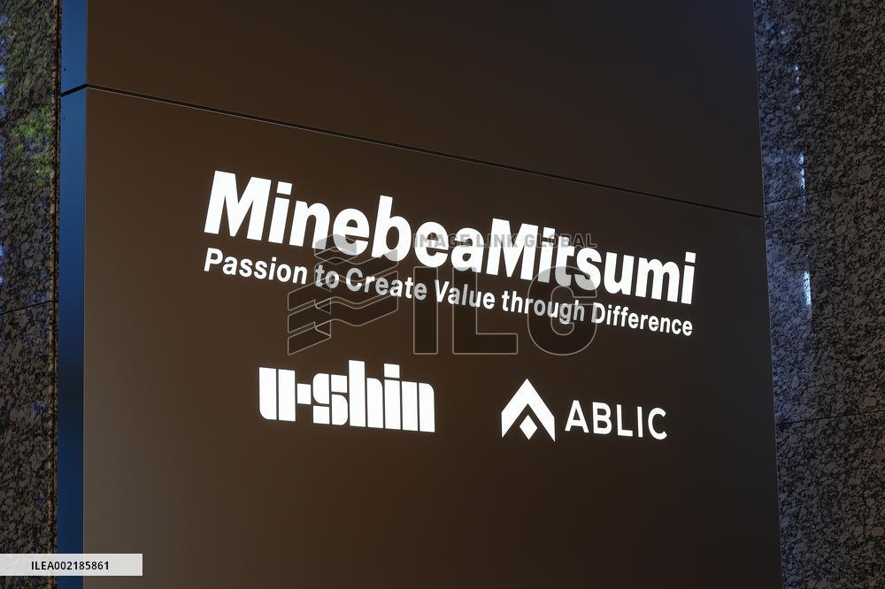 Minebea Mitsumi signage and logo