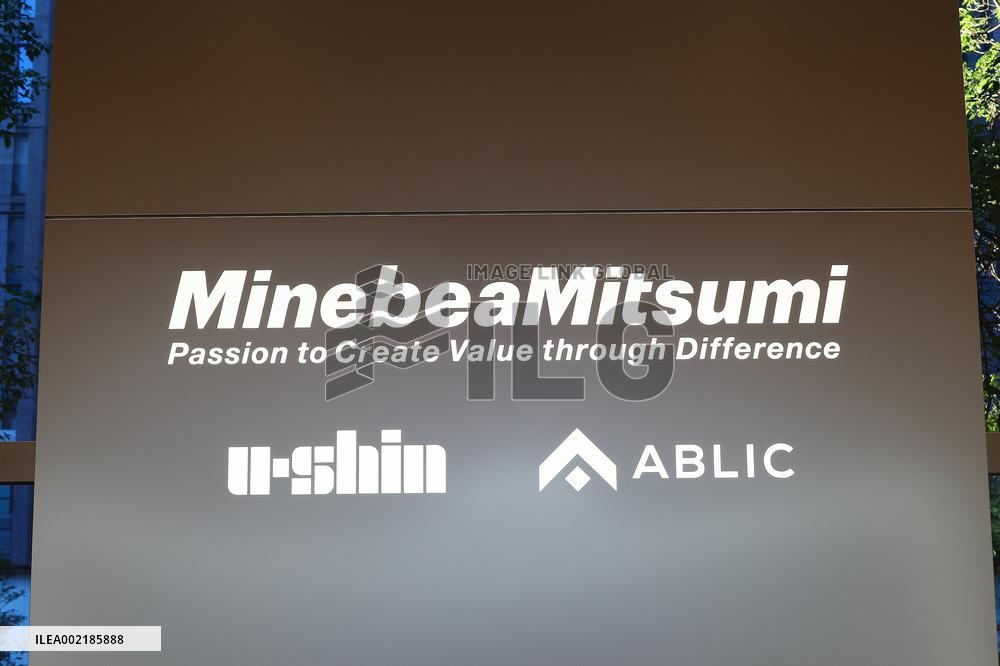 Minebea Mitsumi signage and logo