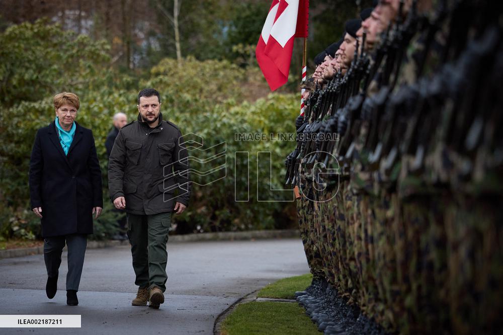 Zelensky Visits Bern
