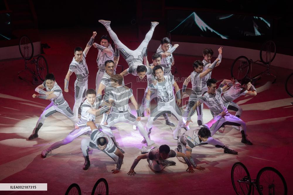 HUNGARY-BUDAPEST-INT'L CIRCUS FESTIVAL-CHINESE TROUPE
