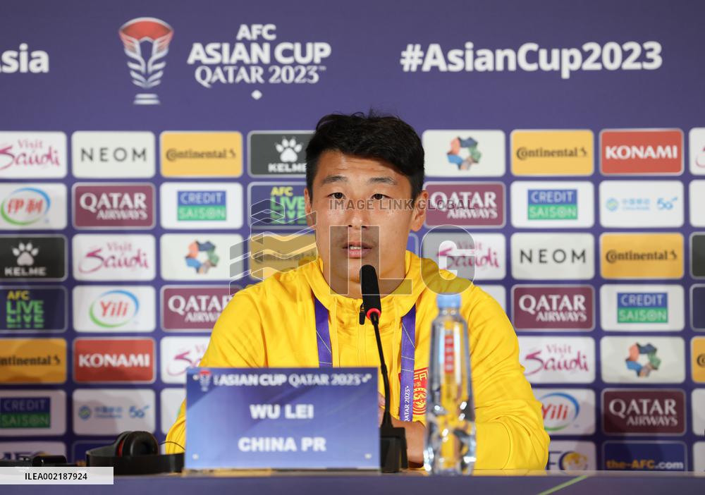 (SP)QATAR-DOHA-FOOTBALL-AFC ASIAN CUP-PRESS CONFERENCE-CHINA