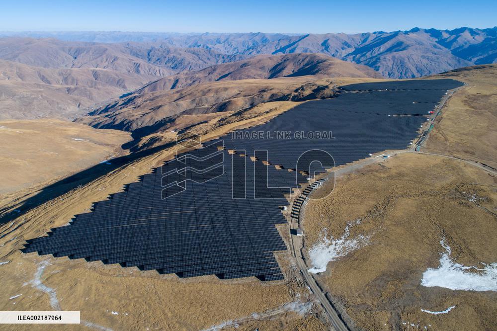 CHINA-XIZANG-SHANNAN-HIGHEST PHOTOVOLTAIC POWER STATION (CN)