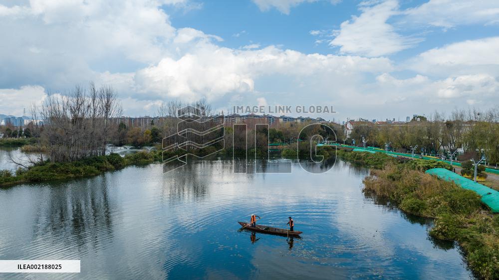 CHINA-YUNNAN-KUNMING-DIANCHI LAKE-WATER QUALITY (CN)