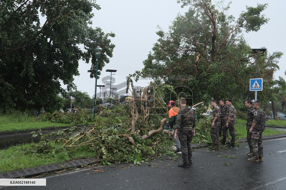 After the passage of cyclone Belal - La Reunion