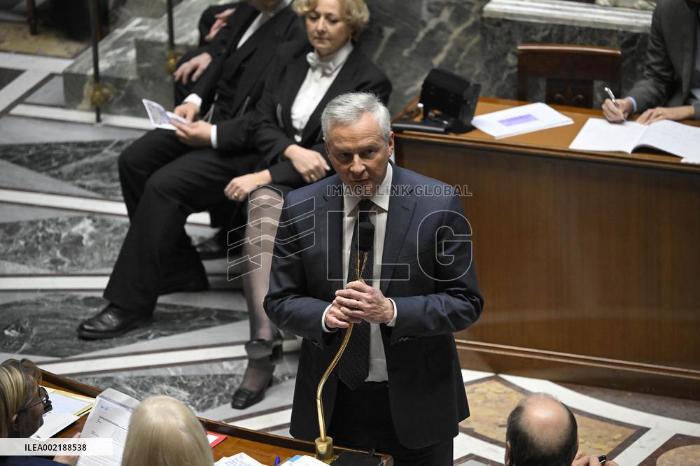 Questions To The Government At National Assembly - Paris