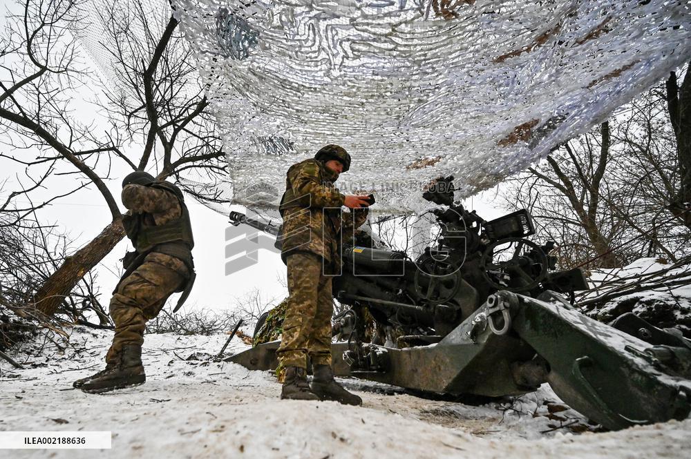 Soldiers of 406th Separate Artillery Brigade defend Zaporizhzhia direction