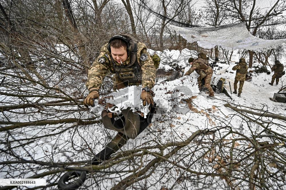 Soldiers of 406th Separate Artillery Brigade defend Zaporizhzhia direction
