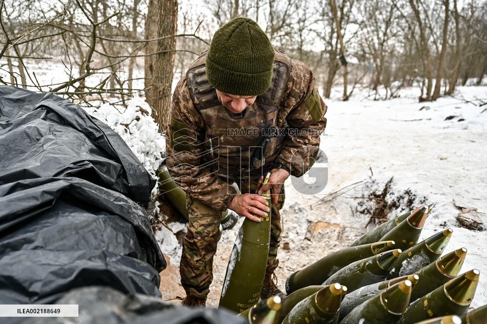 Soldiers of 406th Separate Artillery Brigade defend Zaporizhzhia direction