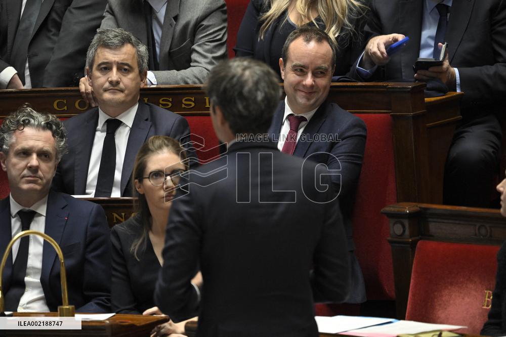 Questions To The Government At National Assembly - Paris