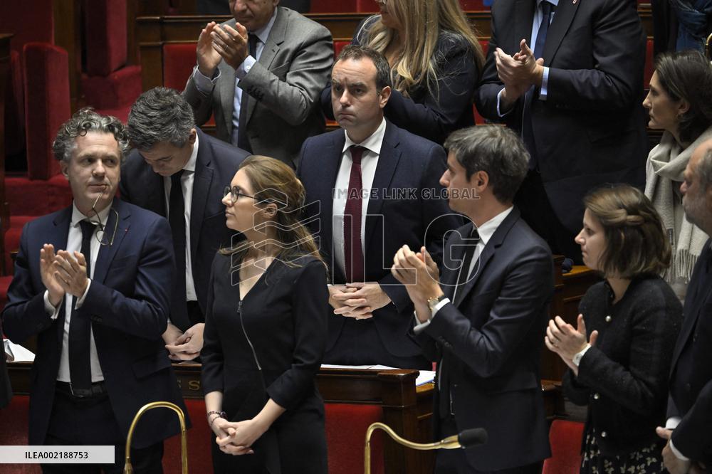 Questions To The Government At National Assembly - Paris