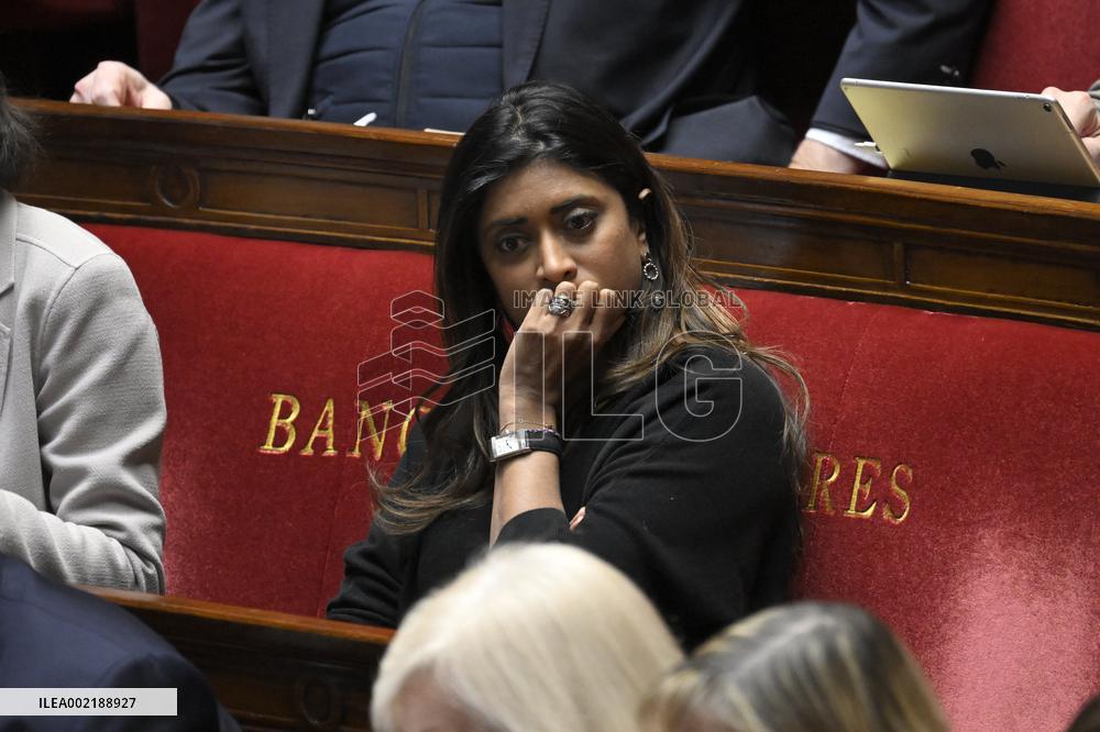 Questions To The Government At National Assembly - Paris