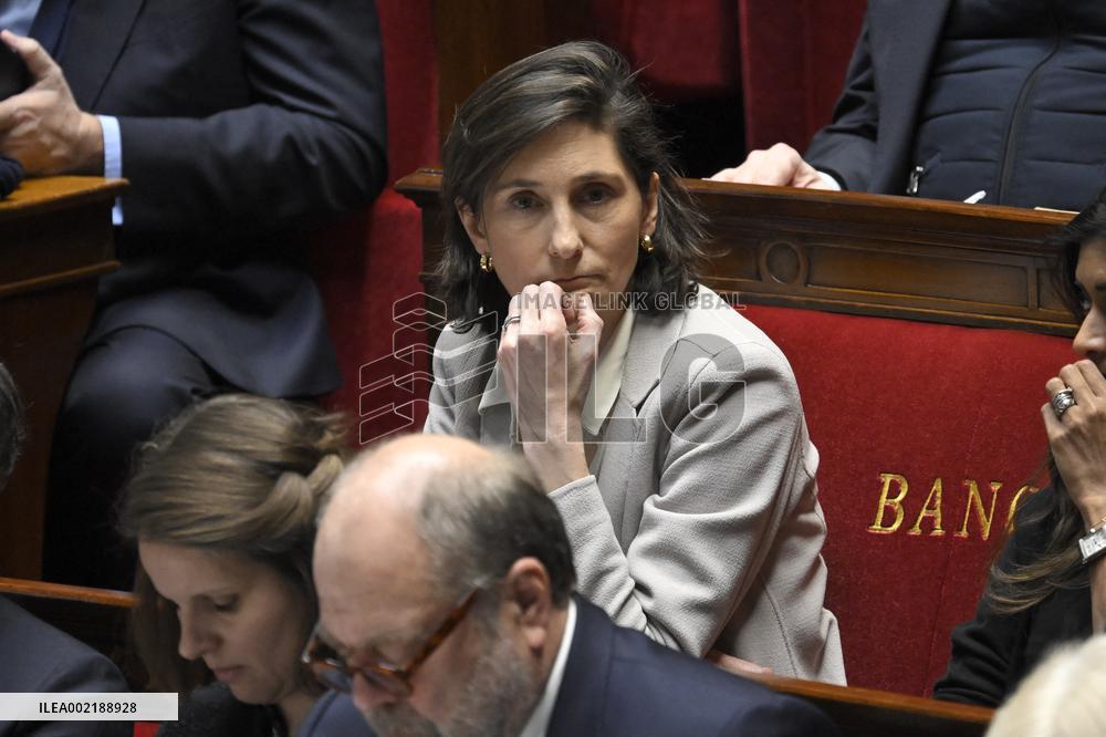 Questions To The Government At National Assembly - Paris