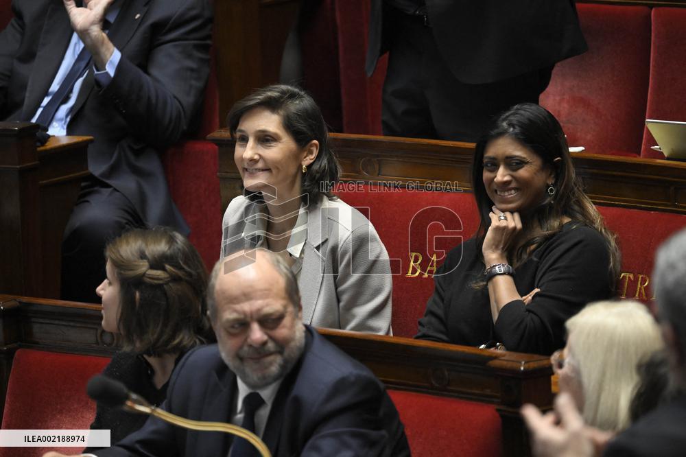 Questions To The Government At National Assembly - Paris