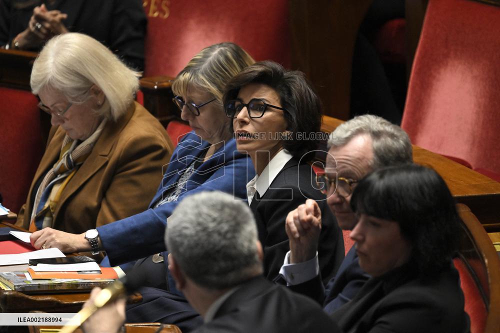 Questions To The Government At National Assembly - Paris