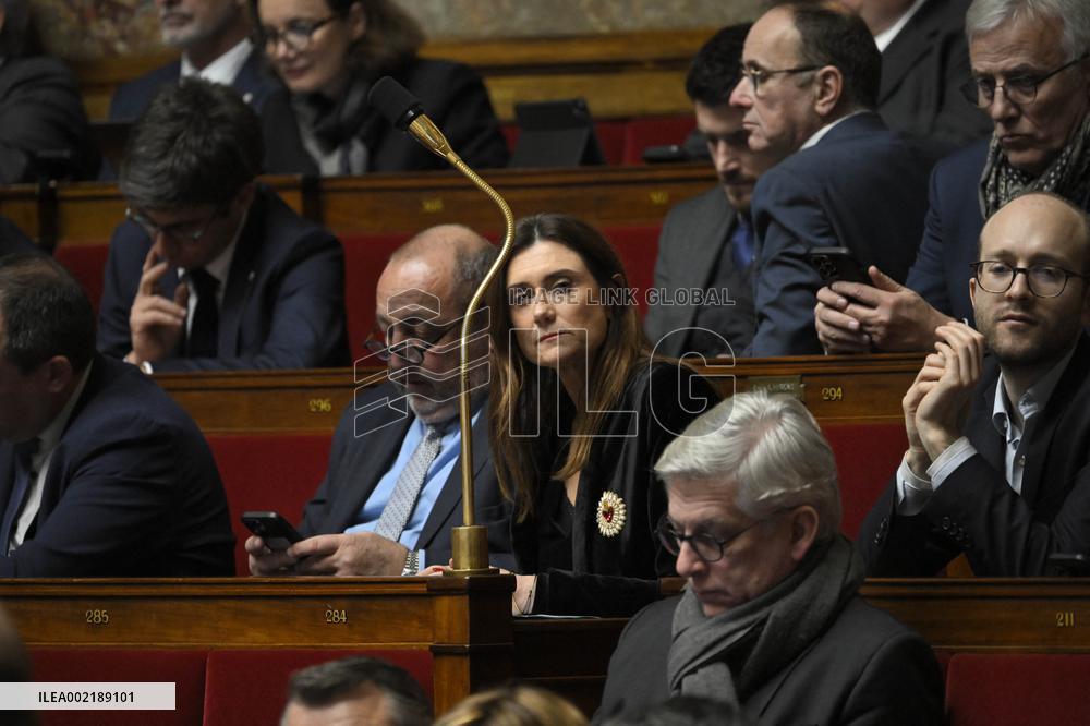 Questions To The Government At The National Assembly - Paris