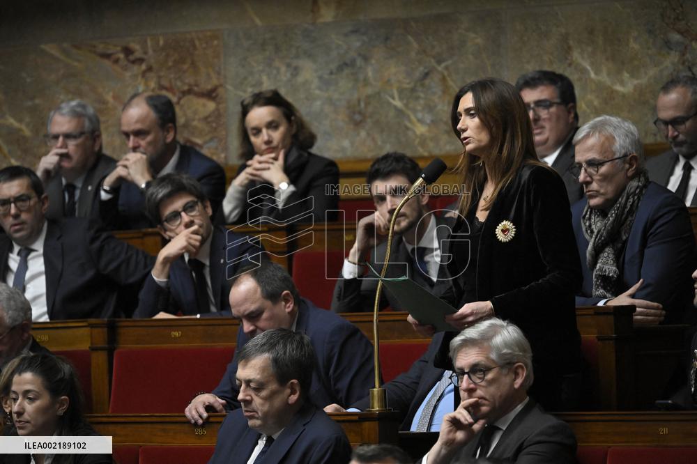 Questions To The Government At The National Assembly - Paris