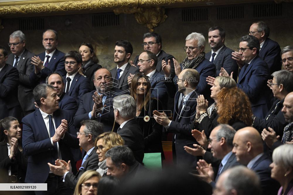 Questions To The Government At The National Assembly - Paris