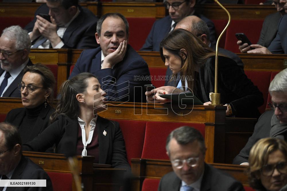 Questions To The Government At The National Assembly - Paris