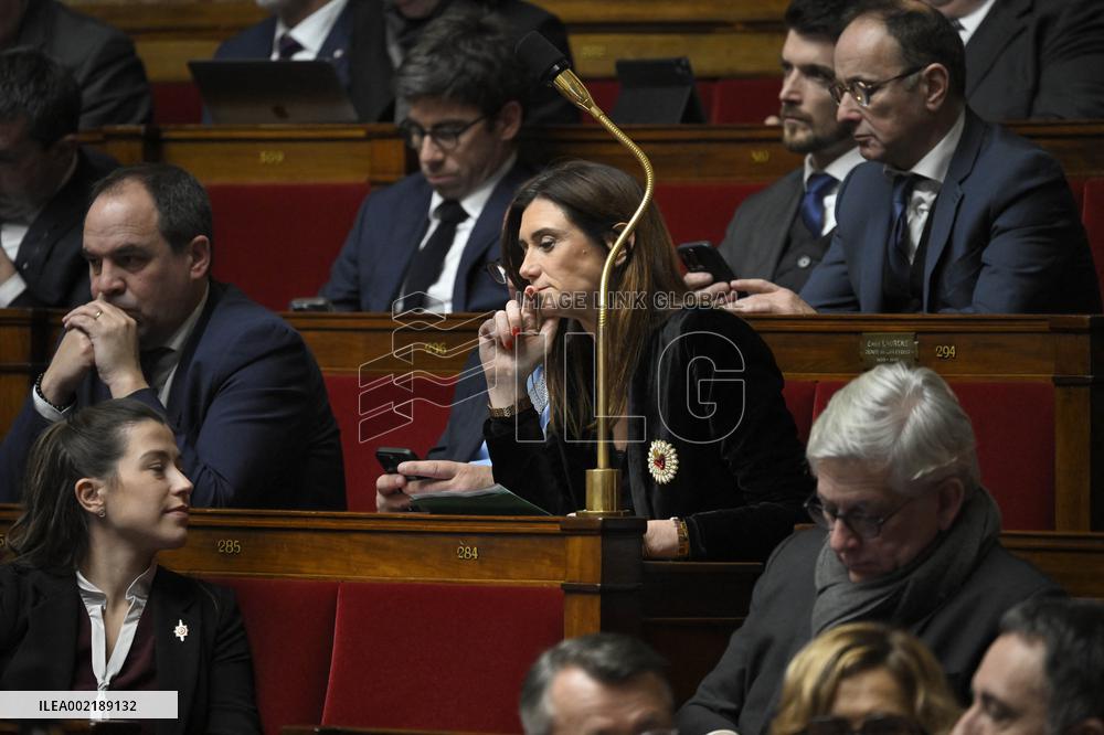 Questions To The Government At The National Assembly - Paris