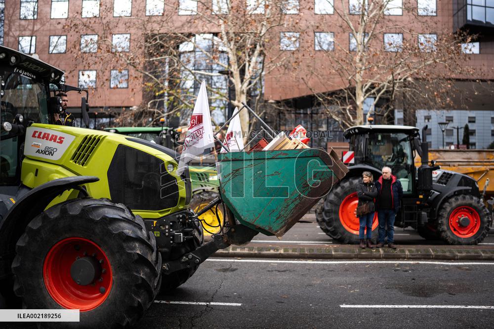 Demonstration by Young Farmers - Toulouse