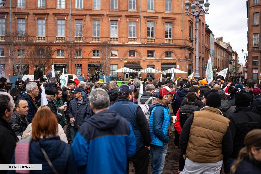 Demonstration by Young Farmers - Toulouse
