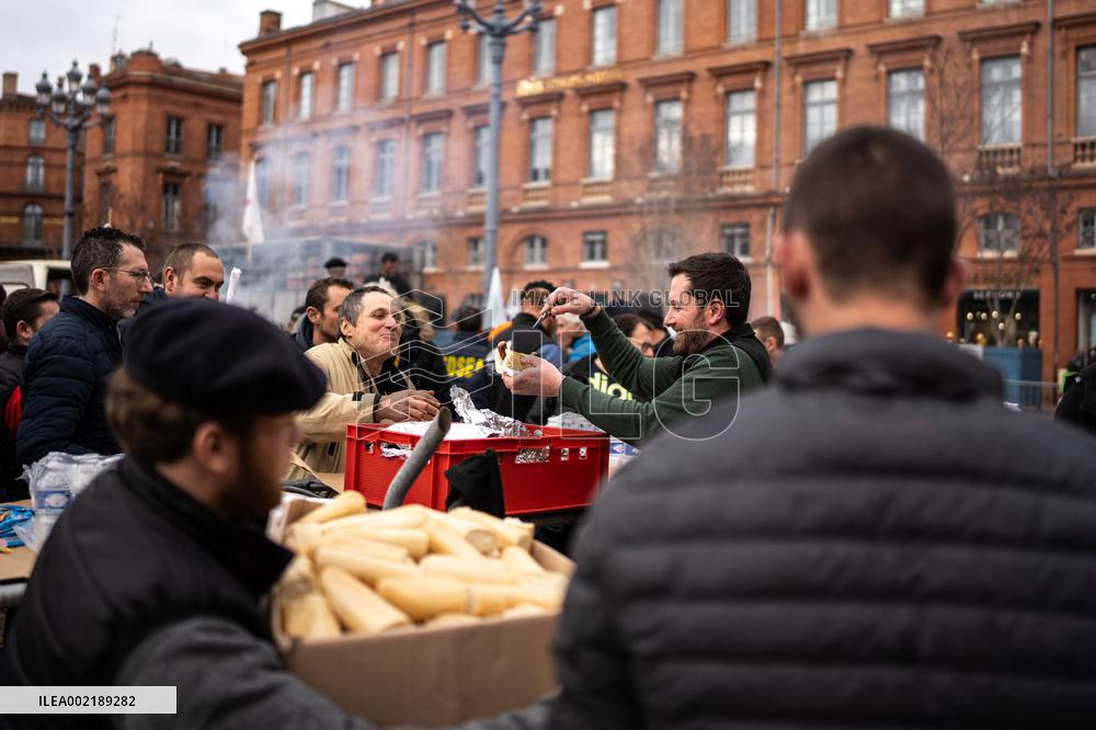 Demonstration by Young Farmers - Toulouse