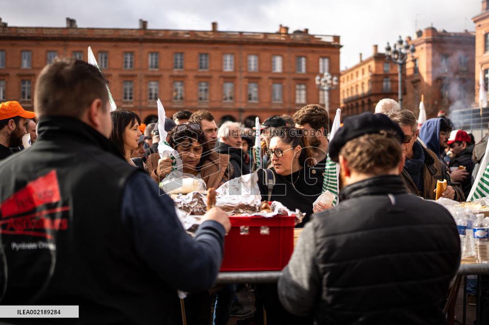 Demonstration by Young Farmers - Toulouse