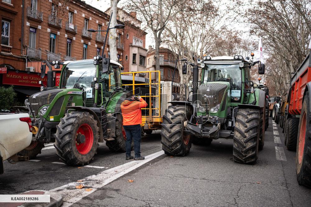 Demonstration by Young Farmers - Toulouse