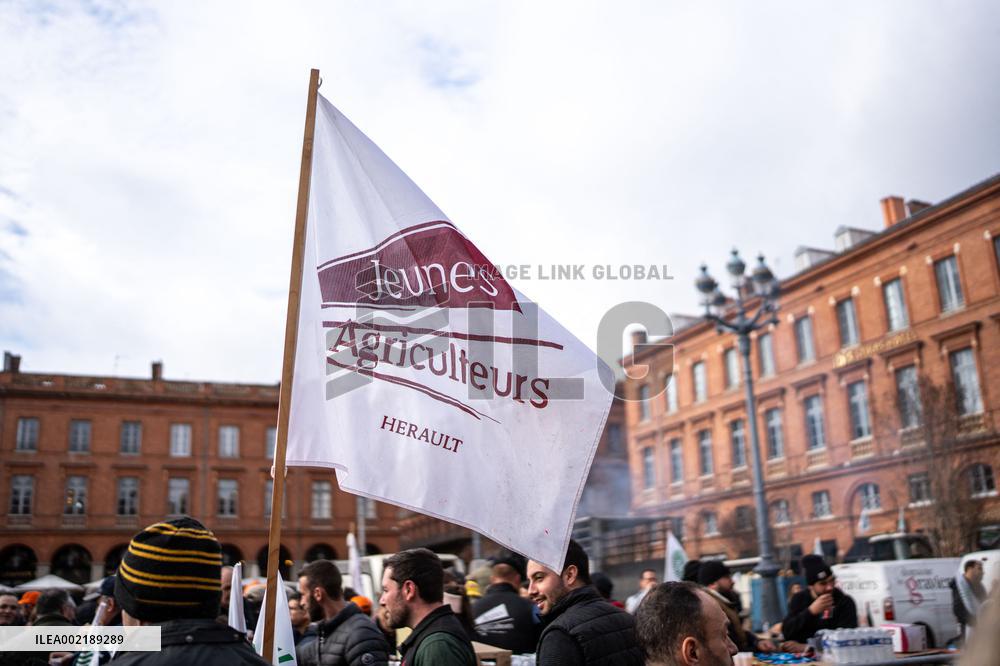 Demonstration by Young Farmers - Toulouse