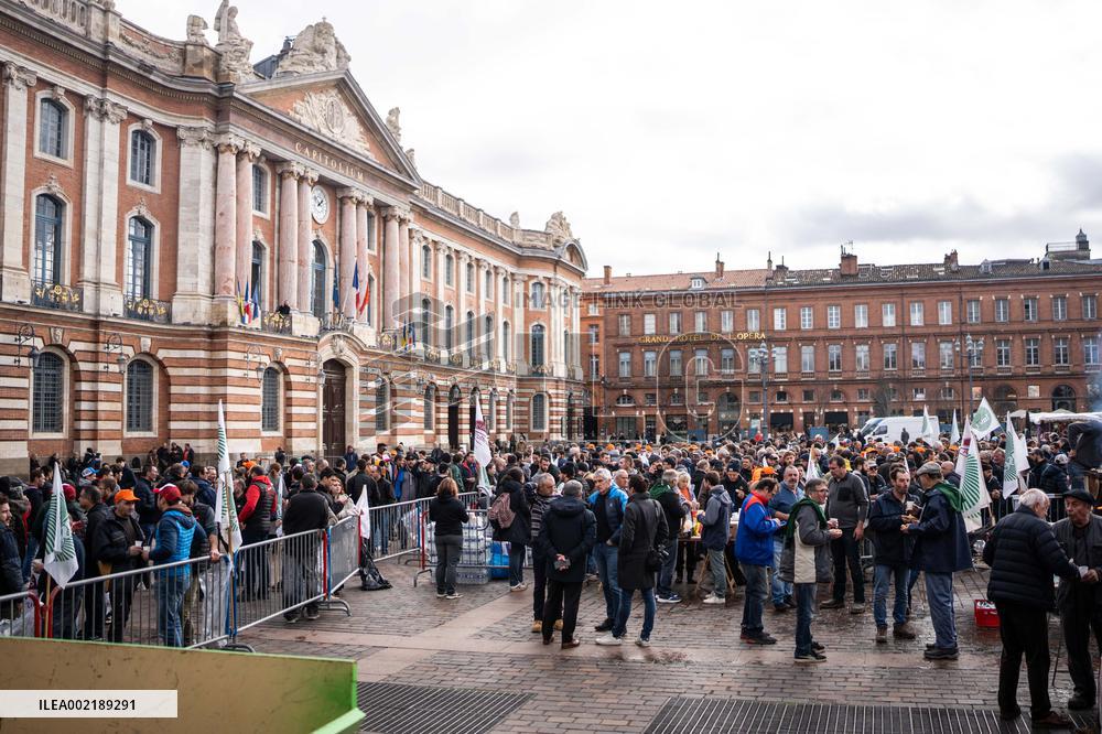 Demonstration by Young Farmers - Toulouse