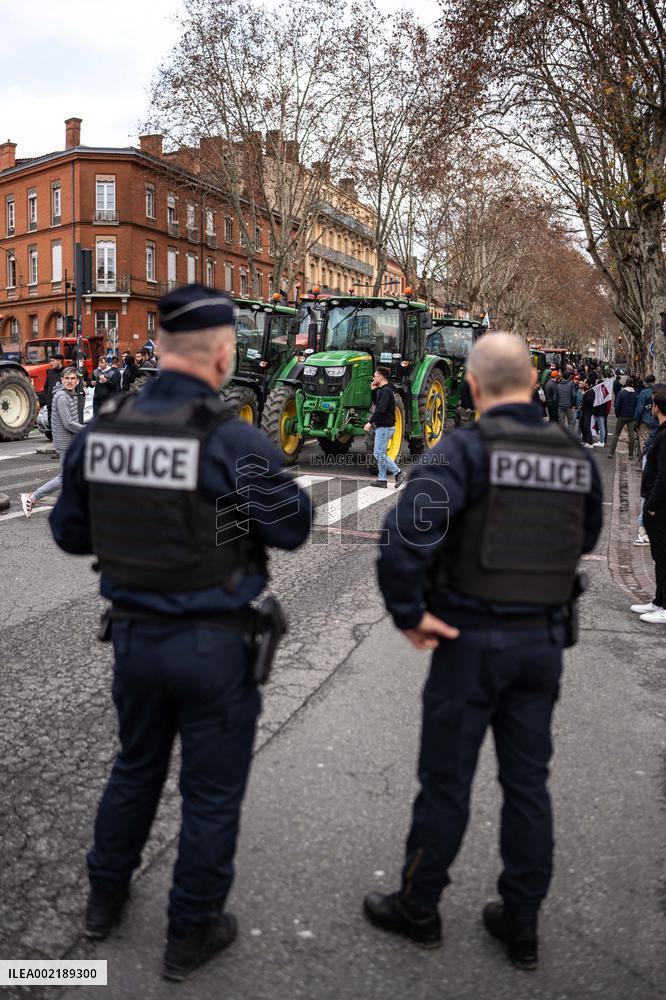 Demonstration by Young Farmers - Toulouse