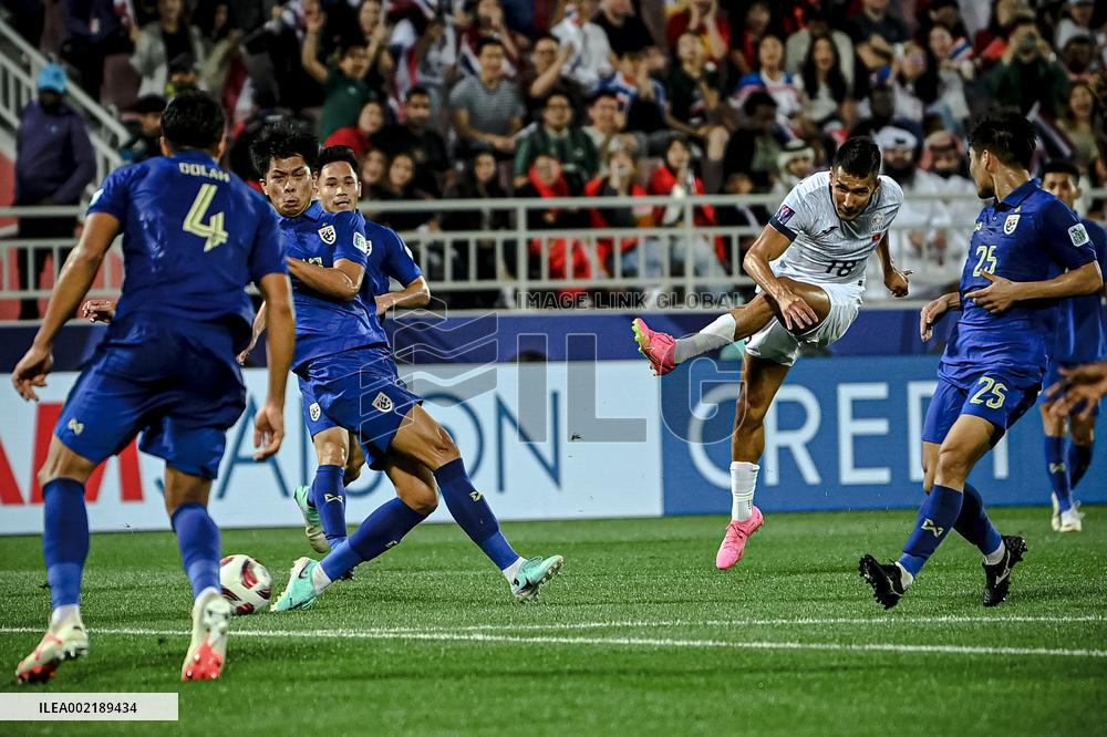 (SP)QATAR-DOHA-FOOTBALL-AFC ASIAN CUP-GROUP F-THA VS KGZ