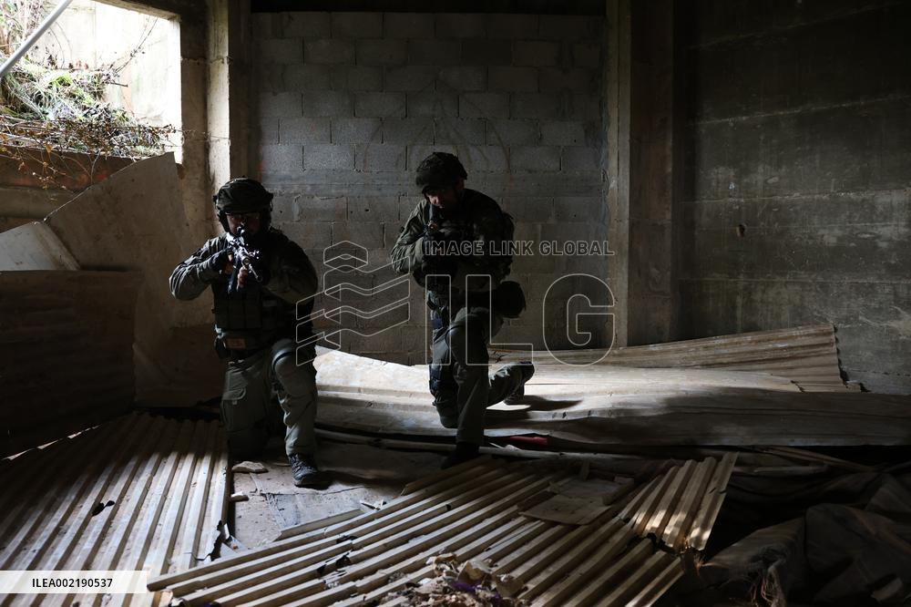 ISRAEL-LEBANON-BORDER-MILITARY TRAINING