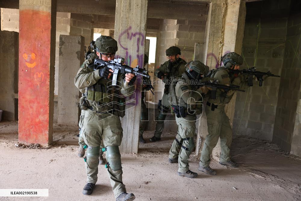 ISRAEL-LEBANON-BORDER-MILITARY TRAINING