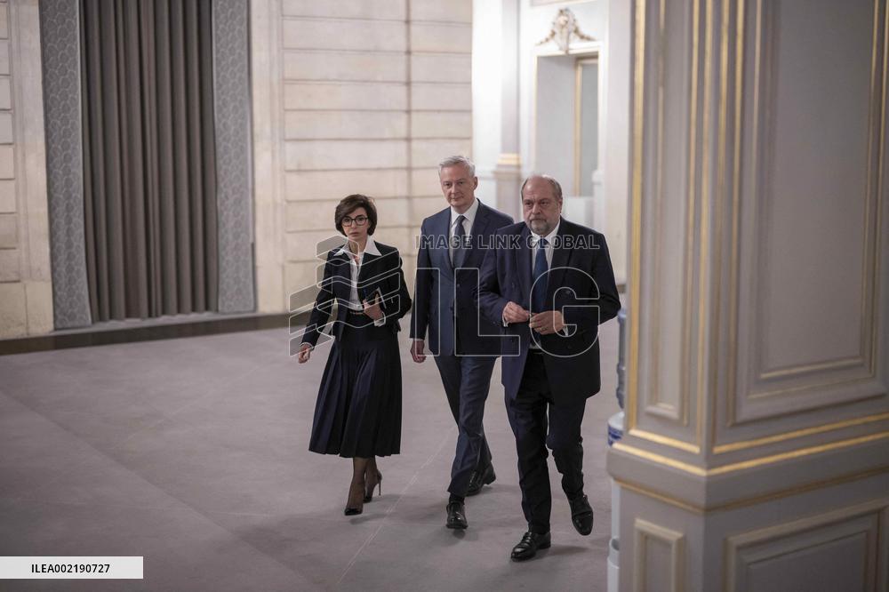 Emmanuel Macron press conference - Paris