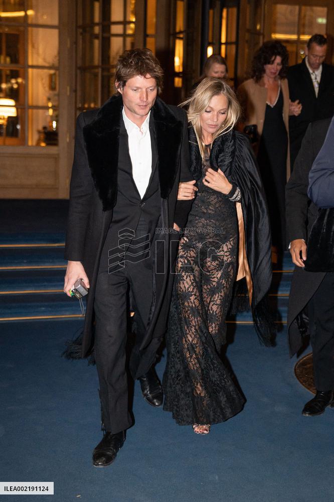 Kate Moss Celebrates 50th Birthday - Paris