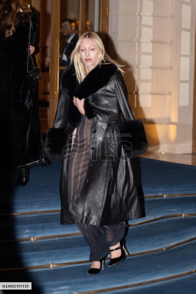 Kate Moss Celebrates 50th Birthday - Paris